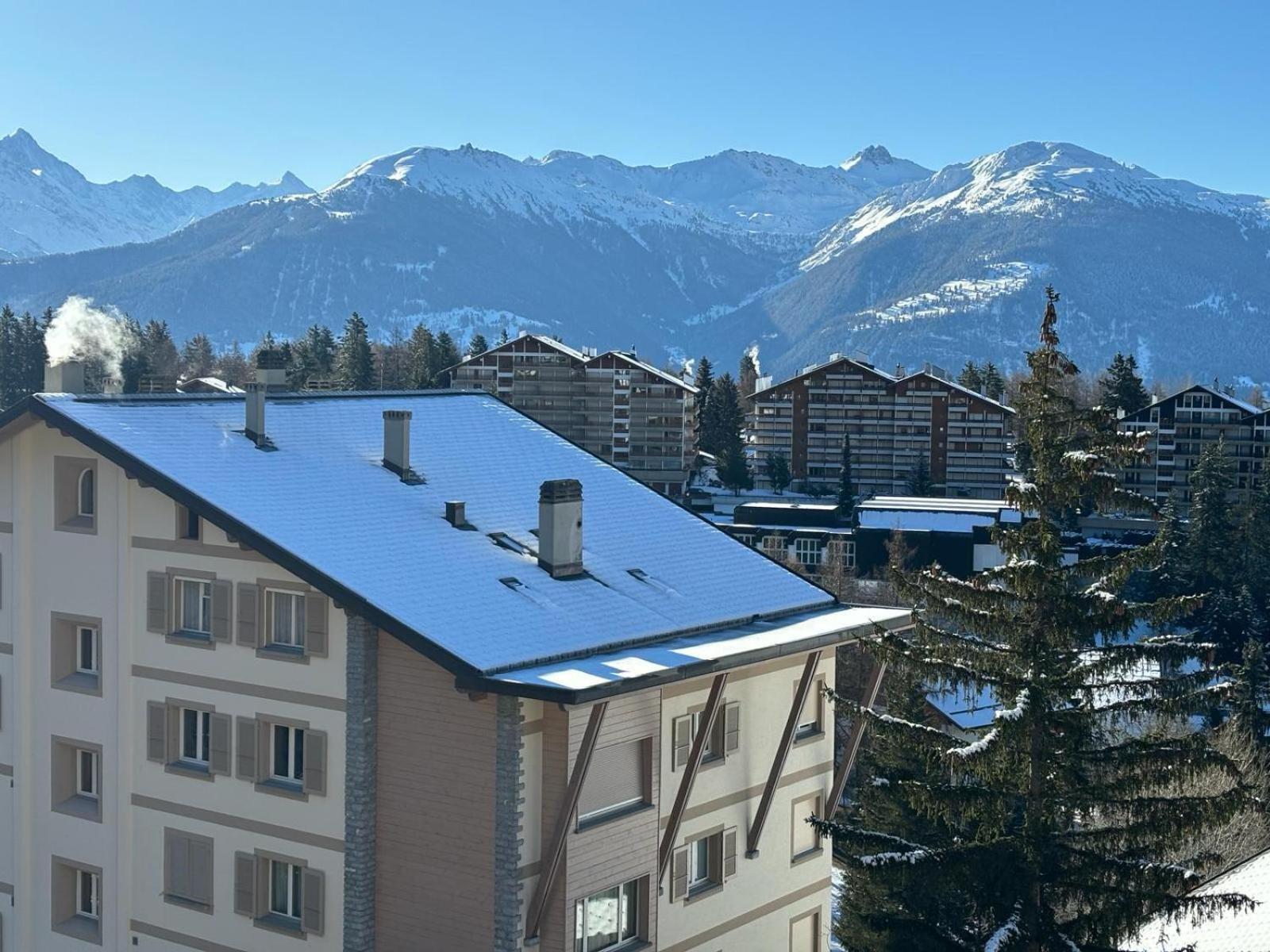 L'Eperon Center Crans Wonderful View Lejlighed Eksteriør billede