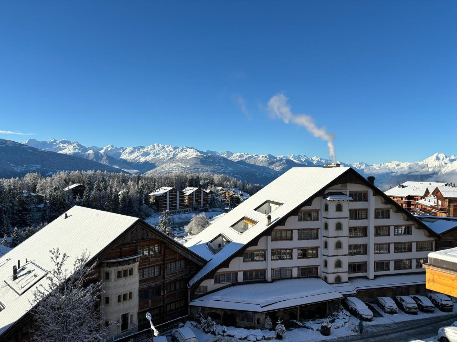 L'Eperon Center Crans Wonderful View Lejlighed Eksteriør billede