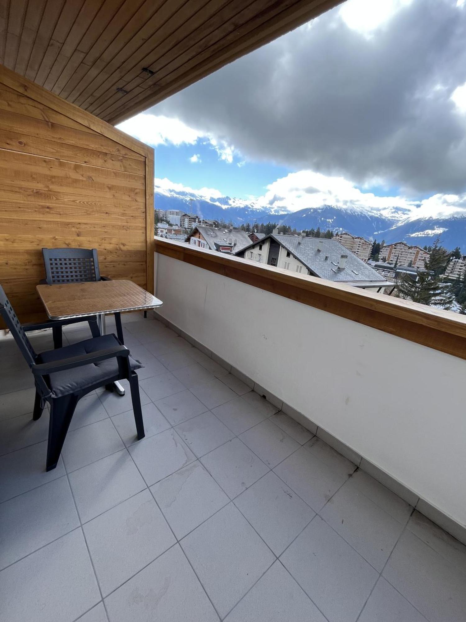 L'Eperon Center Crans Wonderful View Lejlighed Eksteriør billede