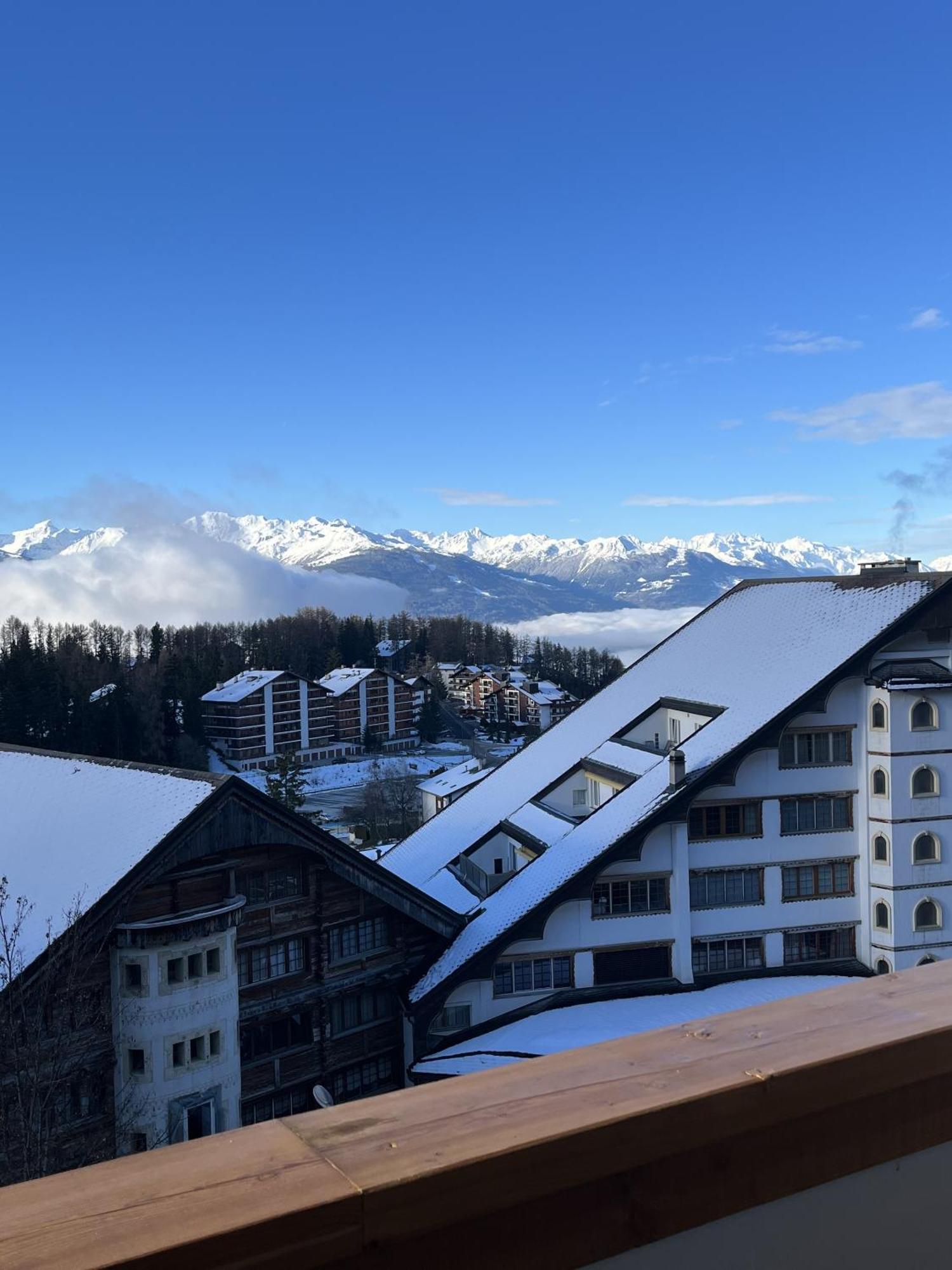 L'Eperon Center Crans Wonderful View Lejlighed Eksteriør billede