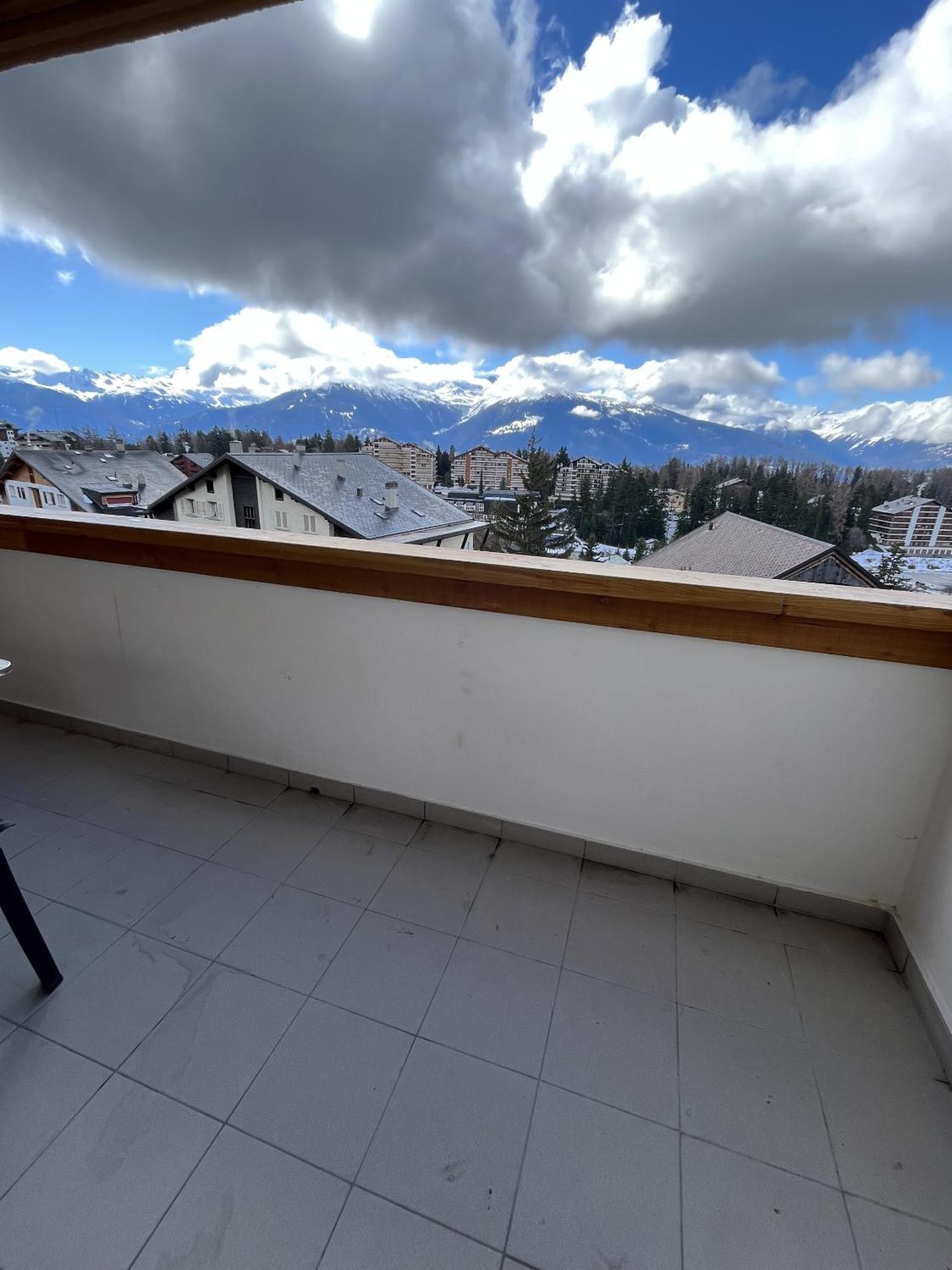 L'Eperon Center Crans Wonderful View Lejlighed Eksteriør billede
