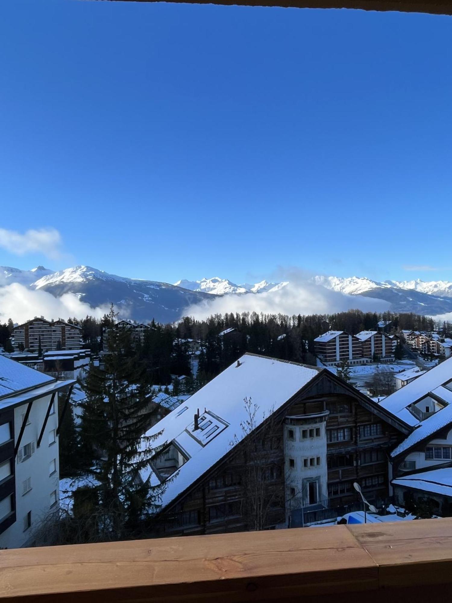 L'Eperon Center Crans Wonderful View Lejlighed Eksteriør billede