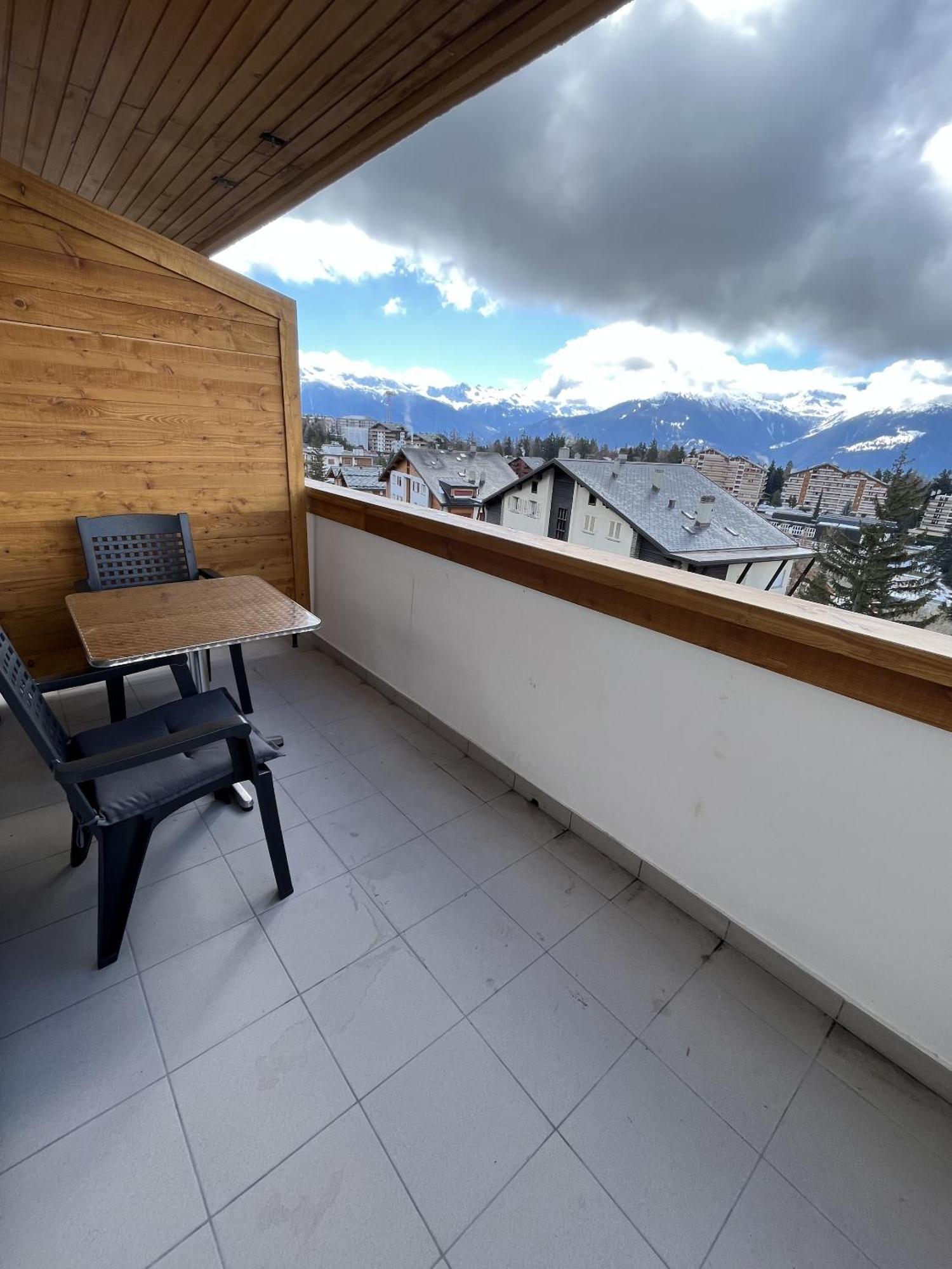 L'Eperon Center Crans Wonderful View Lejlighed Eksteriør billede