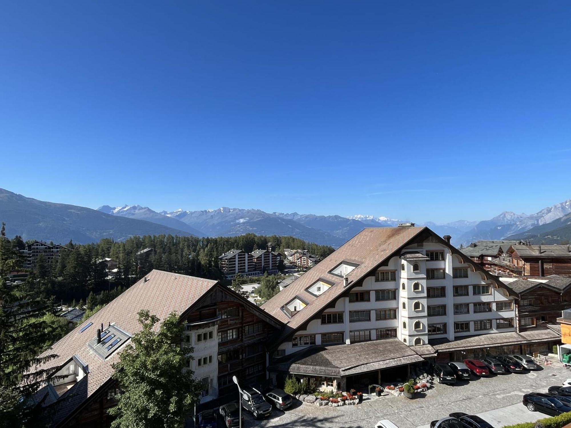 L'Eperon Center Crans Wonderful View Lejlighed Eksteriør billede