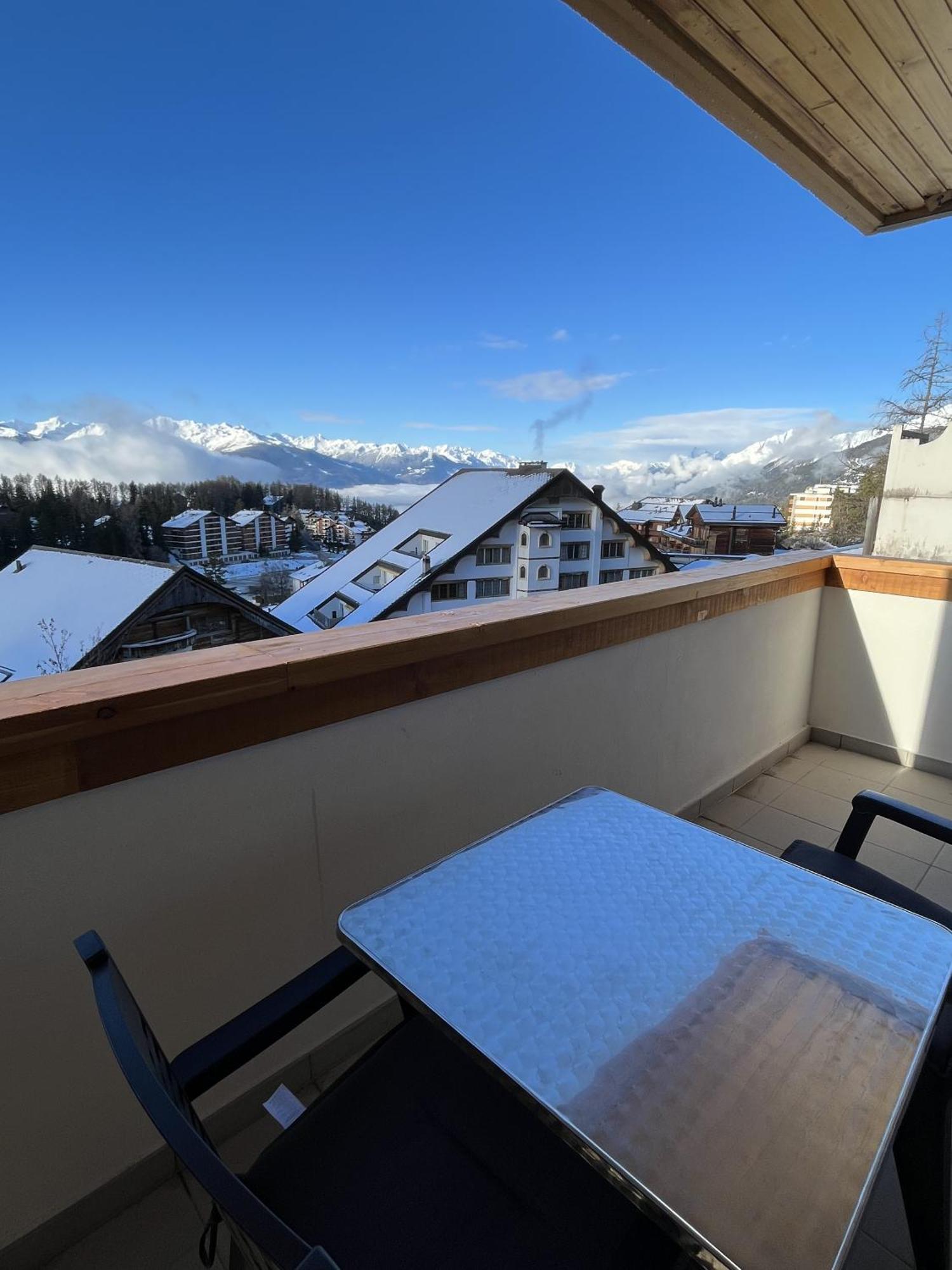 L'Eperon Center Crans Wonderful View Lejlighed Eksteriør billede