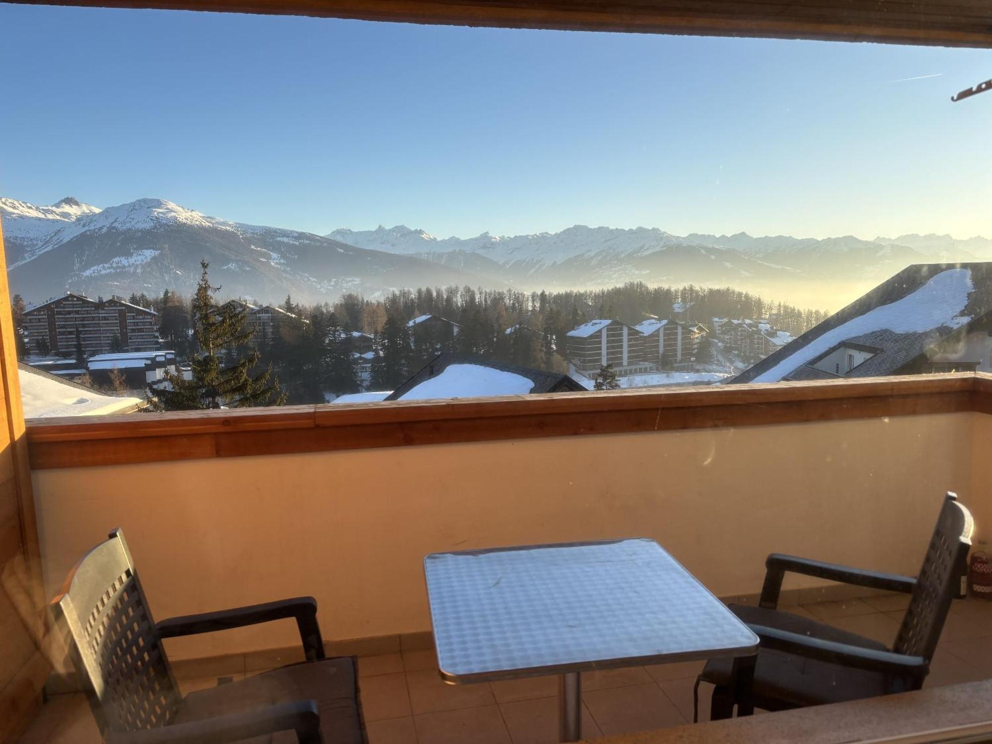 L'Eperon Center Crans Wonderful View Lejlighed Eksteriør billede